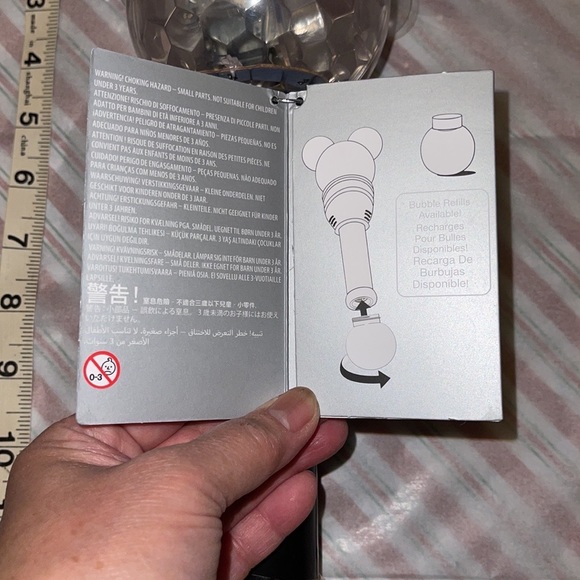 DISNEY PARKS Exclusive- BRAND NEW LED Light Up Mickey Film Reel Bubble blower - Picture 6 of 14